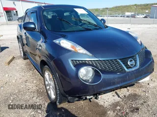 2014 Nissan Juke SV with VIN JN8AF5MR7ET353547, listed as a IAAI auction lot 42019926 with Not Provided miles and . Bid and sale history available at carsss.com. Image 1.