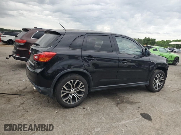 2016 Mitsubishi Outlander SE with VIN JA4AP3AW3GZ050007, listed as a Copart auction lot 53464095 with 47,809 mi miles and Salvage title. Bid and sale history available at DreamBid. Image 3.