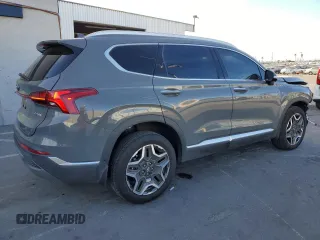 2023 Hyundai Santa Fe Hybrid Limited with VIN 5NMS5DA10PH002558, listed as a Copart auction lot 42257765 with 27,180 mi miles and Salvage Title. Bid and sale history available at carsss.com. Image 3.