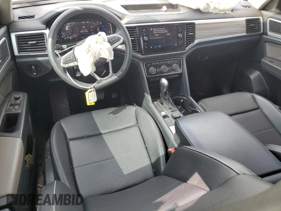 2023 Volkswagen Atlas SEL with VIN 1V2BR2CAXPC515819, listed as a Copart auction lot 50666225 with 43,872 mi miles and Salvage title. Bid and sale history available at DreamBid. Image 8.