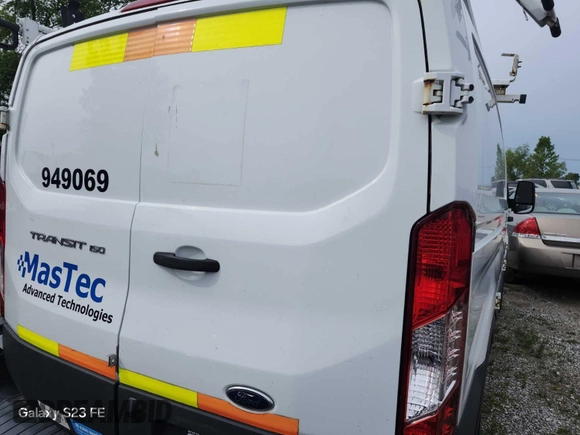 2016 Ford Transit Cargo with VIN 1FTYE1ZM5GKA76148, listed as a IAAI auction lot 42299673 with 150,587 mi miles and . Bid and sale history available at DreamBid. Image 12.