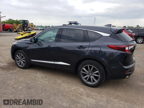 2019 Acura RDX Advance with VIN 5J8TC2H70KL801533, listed as a Copart auction lot 61583965 with 84,586 mi miles and Salvage title. Bid and sale history available at DreamBid. Image 2.