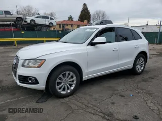 2013 Audi Q5 Premium with VIN WA1CFAFP3DA052240, listed as a Copart auction lot 51454935 with 150,390 mi miles and Salvage Title. Bid and sale history available at carsss.com. Image 1.