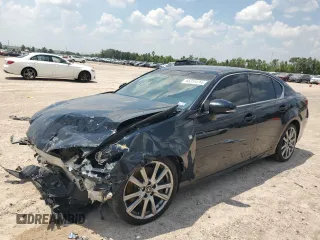 2013 Lexus GS 350 with VIN JTHBE1BLXD5015149, listed as a Copart auction lot 66313714 with 167,753 mi miles and Salvage Title. Bid and sale history available at carsss.com. Image 1.