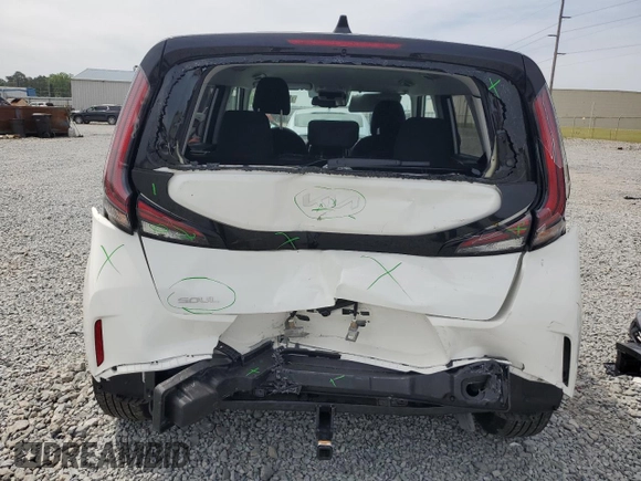 2024 Kia Soul S with VIN KNDJ23AU8R7229774, listed as a Copart auction lot 53718175 with 6,846 mi miles and Salvage title. Bid and sale history available at DreamBid. Image 6.