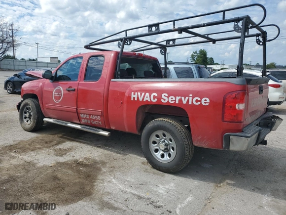 2012 Chevrolet Silverado 1500 LT with VIN 1GCRCSE05CZ167960, listed as a Copart auction lot 59184573 with 0 mi miles and Salvage Title. Bid and sale history available at carsss.com. Image 2.