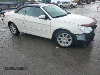 2008 Chrysler Sebring Limited with VIN 1C3LC65M68N223374, listed as a Copart auction lot 60911895 with 75,842 mi miles and Salvage title. Bid and sale history available at DreamBid. Image 4.
