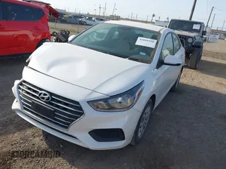 2022 Hyundai Accent SE with VIN 3KPC24A69NE169448, listed as a IAAI auction lot 41849350 with 17,802 mi miles. Bid and sale history available at carsss.com. Image 2.