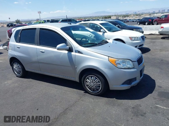 2009 Chevrolet Aveo 1LT with VIN KL1TD66E29B620770, listed as a IAAI auction lot 42061930 with 122,087 mi miles and . Bid and sale history available at DreamBid. Image 1.