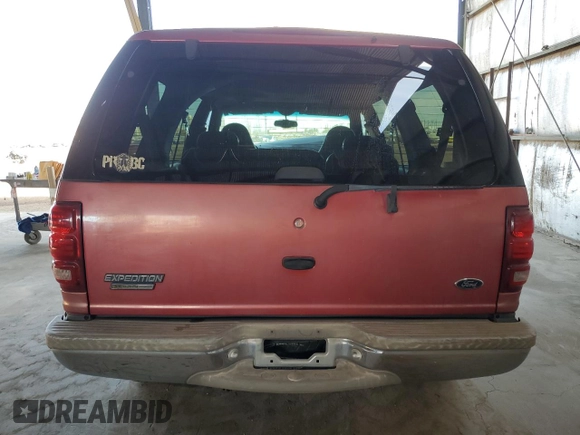 2002 Ford Expedition Eddie Bauer with VIN 1FMRU17W72LA37197, listed as a Copart auction lot 44549575 with 178,725 mi miles and Salvage title. Bid and sale history available at DreamBid. Image 6.