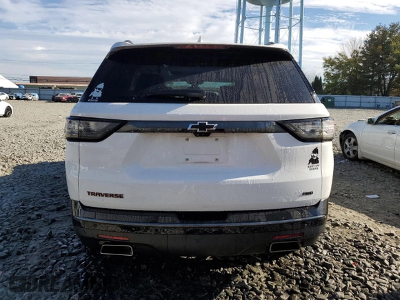 2020 Chevrolet Traverse Premier with VIN 1GNEVKKW1LJ211010, listed as a Copart auction lot 72736733 with 30,344 mi miles and Salvage title. Bid and sale history available at DreamBid. Image 6.
