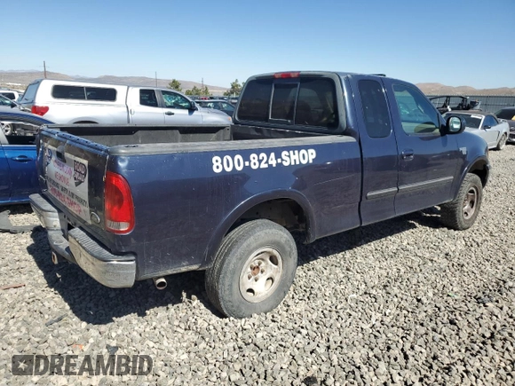 2000 Ford F-150 XL with VIN 1FTRX18L7YKA42575, listed as a Copart auction lot 73034804 with 263,959 mi miles and Non repairable. Bid and sale history available at DreamBid. Image 3.