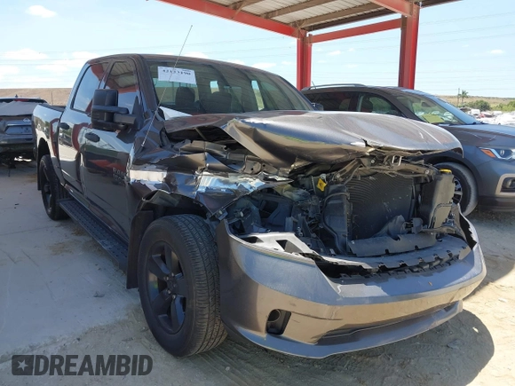 2018 Ram 1500 Express with VIN 1C6RR6KT3JS305402, listed as a IAAI auction lot 42123190 with 52,898 mi miles and . Bid and sale history available at DreamBid. Image 1.