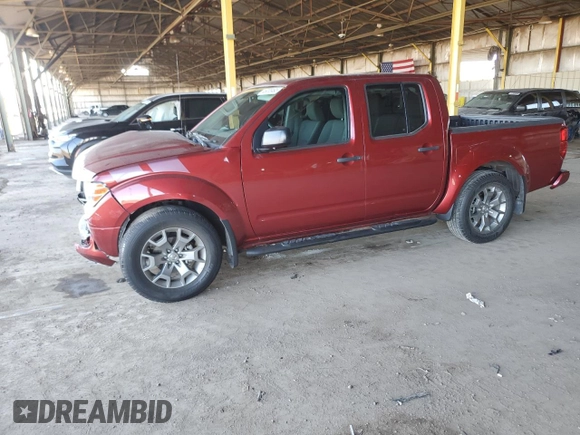 2021 Nissan Frontier SV z VIN 1N6ED0EA3MN701665, wystawiony jako Copart lot #46000495 z przebiegiem 23 968 mil mil oraz Szkoda całkowita • Salvage title. Historia ofert i sprzedaży dostępna na DreamBid. Obrazek 1.