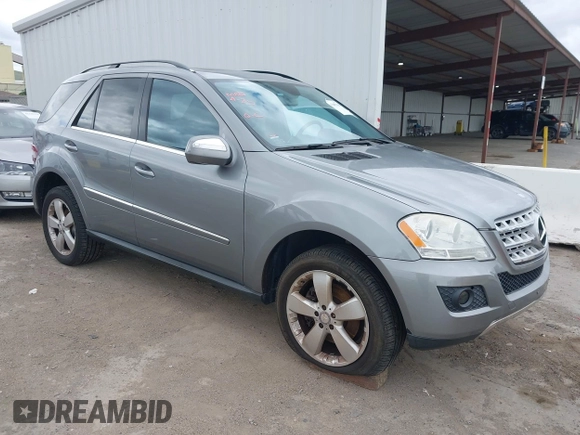 2010 Mercedes-Benz M 350 with VIN 4JGBB8GB1AA535063, listed as a IAAI auction lot 42087936 with 185,219 mi miles and . Bid and sale history available at DreamBid. Image 1.