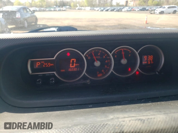 2012 Scion xB with VIN JTLZE4FE5CJ010934, listed as a Copart auction lot 53610985 with 160,301 mi miles and Salvage Title. Bid and sale history available at carsss.com. Image 9.
