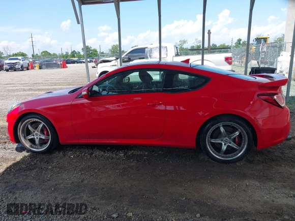 2013 Hyundai Genesis Coupe R-Spec with VIN KMHHU6KJ2DU081268, listed as a IAAI auction lot 42469564 with 63,989 mi miles and . Bid and sale history available at DreamBid. Image 14.