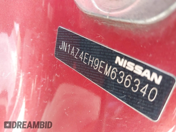 2014 Nissan 370Z Nismo with VIN JN1AZ4EH9EM636340, listed as a IAAI auction lot 42112548 with 143,894 mi miles and . Bid and sale history available at DreamBid. Image 9.