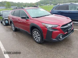 2025 Subaru Outback Premium with VIN 4S4BTADC7S3104119, listed as a IAAI auction lot 42113298 with 3,214 mi miles and . Bid and sale history available at DreamBid. Image 1.
