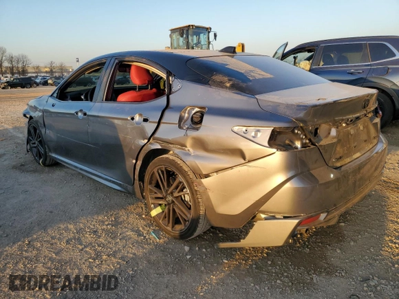 2025 Toyota Camry LE with VIN 4T1DAACK6SU510619, listed as a Copart auction lot 48764735 with 22,031 mi miles and Salvage Title. Bid and sale history available at DreamBid. Image 2.