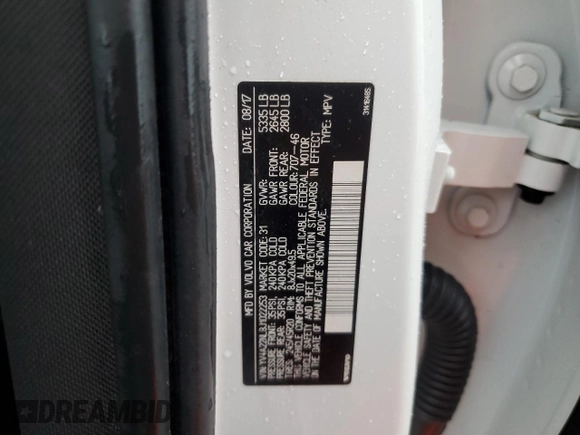 2018 Volvo V90 z VIN YV4A22NL8J1022253, wystawiony jako Copart lot #43835415 z przebiegiem 61 163 mil mil oraz Szkoda całkowita • Salvage title. Historia ofert i sprzedaży dostępna na DreamBid. Obrazek 13.