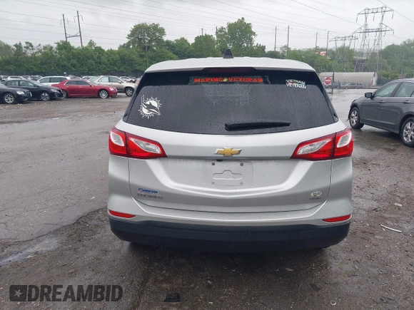2020 Chevrolet Equinox LS z VIN 2GNAXSEV6L6178918, wystawiony jako IAAI lot #42312314 z przebiegiem 38 352 mil mil oraz . Historia ofert i sprzedaży dostępna na DreamBid. Obrazek 17.