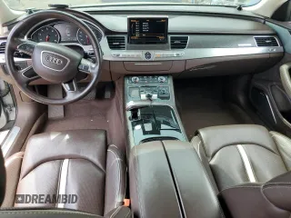 2012 Audi A8 L 6.3L with VIN WAUR4AFD5CN029378, listed as a Copart auction lot 54545475 with 119,386 mi miles and Clean Title. Bid and sale history available at carsss.com. Image 8.