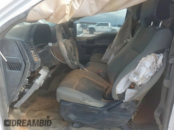 2017 Ford F-150 XL with VIN 1FTFX1EFXHKC75996, listed as a Copart auction lot 63468885 with 83,057 mi miles and Salvage title. Bid and sale history available at DreamBid. Image 7.