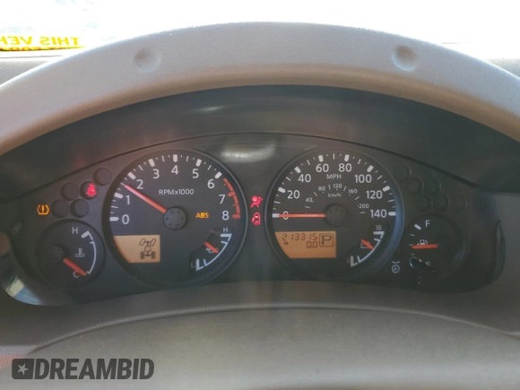2005 Nissan Frontier SE with VIN 1N6AD06W25C421757, listed as a Copart auction lot 86334044 with 213,315 mi miles and Clean title. Bid and sale history available at DreamBid. Image 9.