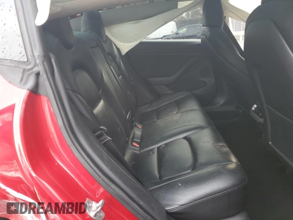 2022 Tesla Model 3 with VIN 5YJ3E1EAXNF187262, listed as a Copart auction lot 86545314 with 85,718 mi miles and Salvage Title. Bid and sale history available at DreamBid. Image 11.