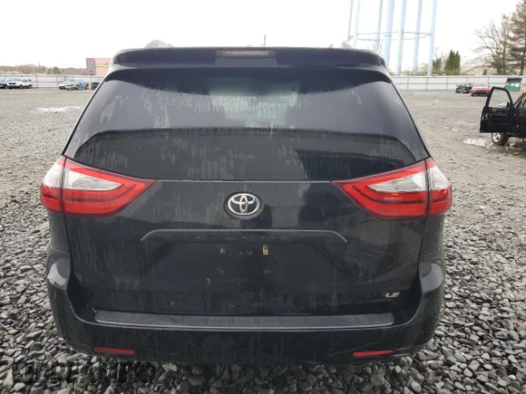 2017 Toyota Sienna LE Auto Access Seat with VIN 5TDKZ3DC9HS771019, listed as a Copart auction lot 45153325 with 113,210 mi miles and Salvage Title. Bid and sale history available at carsss.com. Image 6.