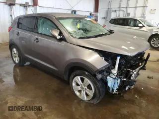 2012 Kia Sportage LX with VIN KNDPB3A29C7271466, listed as a Copart auction lot 58755725 with 156,489 mi miles and Salvage title. Bid and sale history available at DreamBid. Image 4.