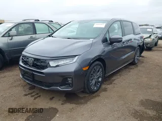2025 Honda Odyssey Touring с VIN 5FNRL6H89SB014432, выставлен на аукционе IAAI как лот 41893957 с пробегом 3 082 миль миль и . История ставок и продаж доступна на DreamBid. Изображение 2.