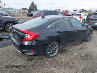 2019 Honda Civic Sedan EX with VIN JHMFC1F38KX012348, listed as a IAAI auction lot 41450738 with 105,551 mi miles. Bid and sale history available at carsss.com. Image 4.