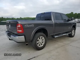 2020 Ram 2500 Laramie z VIN 3C6UR5FL1LG102159, wystawiony jako Copart lot #54927245 z przebiegiem 87 348 mil mil oraz Szkoda całkowita • Salvage title. Historia ofert i sprzedaży dostępna na DreamBid. Obrazek 3.