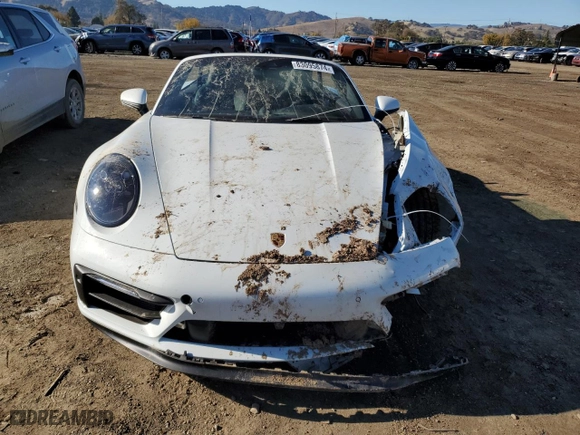2022 Porsche 911 Carrera S with VIN WP0CB2A92NS245524, listed as a Copart auction lot 83095874 with 6,590 mi miles and Salvage Title. Bid and sale history available at carsss.com. Image 5.