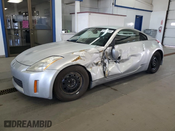 2003 Nissan 350Z Touring с VIN JN1AZ34D03T114076, выставлен на аукционе Copart как лот 61078255 с пробегом 187 952 миль миль и Списание • Salvage title. История ставок и продаж доступна на DreamBid. Изображение 1.