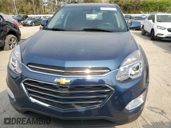 2016 Chevrolet Equinox LT with VIN 2GNFLFEKXG6269355, listed as a Copart auction lot 53892635 with 80,382 mi miles and Salvage Title. Bid and sale history available at DreamBid. Image 5.