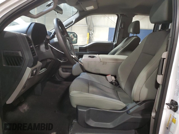 2020 Ford F-150 XL with VIN 1FTEX1CB7LFB69499, listed as a Copart auction lot 46539975 with 96,585 mi miles and Clean Title. Bid and sale history available at DreamBid. Image 7.
