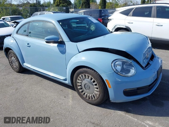 2013 Volkswagen Beetle with VIN 3VWHX7AT4DM667136, listed as a IAAI auction lot 41855778 with 120,300 mi miles and . Bid and sale history available at DreamBid. Image 1.