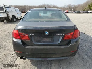2013 BMW 5 Series 528i xDrive with VIN WBAXH5C50DD113275, listed as a Copart auction lot 50080735 with 128,872 mi miles and Clean Title. Bid and sale history available at carsss.com. Image 6.