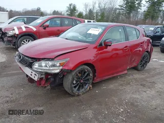2012 Lexus CT 200h with VIN JTHKD5BH3C2117141, listed as a IAAI auction lot 41945848 with 100,299 mi miles and . Bid and sale history available at DreamBid. Image 19.