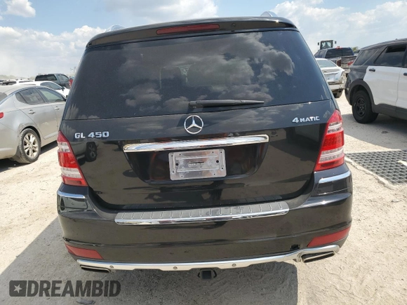 2010 Mercedes-Benz GL-Class GL 450 with VIN 4JGBF7BE7AA547296, listed as a Copart auction lot 74308204 with 82,739 mi miles and Salvage Title. Bid and sale history available at carsss.com. Image 6.