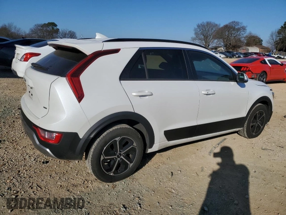 2023 Kia Niro EX with VIN KNDCR3LE5P5081599, listed as a Copart auction lot 87872055 with 34,407 mi miles and Salvage Title. Bid and sale history available at carsss.com. Image 3.