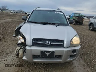 2005 Hyundai Tucson GL with VIN KM8JM12B25U064484, listed as a Copart auction lot 87057974 with 88,442 mi miles and Salvage Title. Bid and sale history available at carsss.com. Image 5.