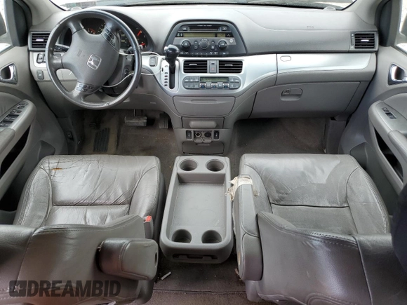 2010 Honda Odyssey EX-L with VIN 5FNRL3H68AB109091, listed as a Copart auction lot 53377325 with 208,820 mi miles and Salvage Title. Bid and sale history available at carsss.com. Image 8.