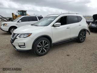 2019 Nissan Rogue SL with VIN 5N1AT2MT0KC794328, listed as a Copart auction lot 50540265 with 76,969 mi miles and Salvage Title. Bid and sale history available at carsss.com. Image 1.