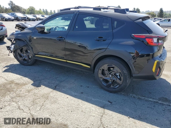2024 Subaru Crosstrek Special Sports with VIN 4S4GUHF6XR3841151, listed as a Copart auction lot 60559975 with 6,671 mi miles and Salvage title. Bid and sale history available at DreamBid. Image 2.