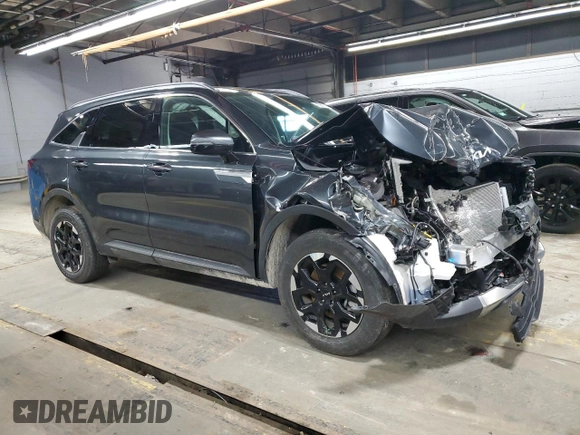 2024 Kia Sorento S z VIN 5XYRLDJC1RG288018, wystawiony jako Copart lot #48064775 z przebiegiem 8 266 mil mil oraz Szkoda całkowita • Salvage title. Historia ofert i sprzedaży dostępna na DreamBid. Obrazek 4.