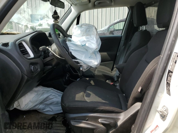2020 Jeep Renegade Sport with VIN ZACNJBAB8LPL72924, listed as a Copart auction lot 59729075 with 153,257 mi miles and Salvage title. Bid and sale history available at DreamBid. Image 7.
